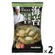 マルコメ 野崎洋光監修 フリーズドライ顆粒みそ汁 海苔 1セット（2個）