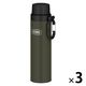 サーモス 保冷炭酸飲料ボトル 500ml カーキ RBAA-500 KKI1セット（3個）