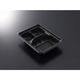 中央化学 弁当容器 耐寒CT フロズ K20-15T BK 身 22491 1ケース(800個(50個×16))（直送品）
