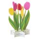 グリーティングライフ バースデーブルーミングカード チューリップ KE-31 1個