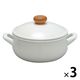 野田琺瑯 POCHKAキャセロール20cm 65331 1セット(3個)