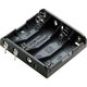 タカチ電機工業 タカチ ピン付電池ホルダー SN3-4PC 1個 268-7301（直送品）