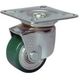 シシクSISIKUアドクライス シシク 低床重荷重用キャスター 75径 自在 ウレタン車輪 三価クロメート HJ-75U-U 1個（直送品）
