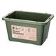 ジョイフル 美消臭 PVCトラッシュカン カーキ J-253 1個