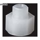 アズワン TEFEN PVDF ネジ継手 アダプター R1/4×Rc1/2 67-3080-88 1個（直送品）
