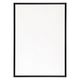 アスカ アルミ枠ポスターパネル ブラック A2 APP-A2BK 1枚