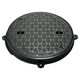 中部コーポレーション ボルトロック式ハイグリップマンホールカバー CWーDR CW-DR-600N 1個（直送品）