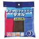 ジョイフル マイクロファイバータオル ふきとり用 J-250 1パック（3枚入）