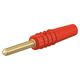 エスコ φ2mm ピンプラグ(赤) EA940DP-782 1セット(31個)（直送品）