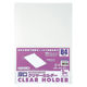 ビュートン 厚口クリヤーホルダー B4ー5枚入り ACH-B4-W5 1パック