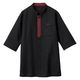 サーヴォ ”吸汗速乾・軽量” スタンドカラーショップコート 4L ブラック BC0600-B9 1着（直送品）