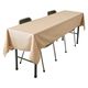 長机用はっ水テーブルクロス ベージュ120×240cm 4976416118935 1セット(5枚入)