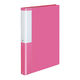 コクヨ クリヤーブック<POSITY> (固定式)A4縦60枚ポケット 桃 P3ラ-L60NP 1セット(1冊×4)