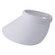 NATIONAL HAT(ナショナルハット) サンバイザー 大庇サシコミバイザー シロ N651 1セット（2個）（直送品）
