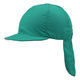 NATIONAL HAT(ナショナルハット) 帽子 ブロードカラー(タレ付き) グリーン N749 1セット（5個）（直送品）