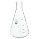柴田科学 柴田 三角フラスコ(目安目盛付) 24910809 2L(010530-2000) 1個（直送品）