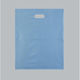 福助工業 ポリ手提げ LDアームバッグ メタリックブルー(中) 00605732 1ケース(500個(50個×10)（直送品）