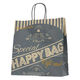 ベルベ 紙手提袋 T-6 HAPPY BAG(ネイビー) 00752196 1ケース(200個(50個×4)（直送品）