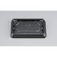 シーピー化成 寿司容器 UFハカマ板13 黒 本体 0597113000525 1ケース(1200個(50個×24)（直送品）