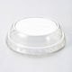 天満紙器 F-CR01 カールカップ用PET蓋(透明) 2690901 1ケース(2000個(100個×20)（直送品）