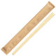九州紙工 割箸 完封箸クラフト無地植林元禄箸21cm 楊枝無し FSK-6 1ケース(4000個(100個×40)（直送品）