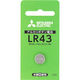 三菱電機 アルカリボタン電池LR43 LR43D/1BP 1パック（直送品）