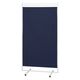 西村製作所 抗菌衝立スクリーン アミカルS 固定式衝立 25352403 ネイビーブルー 1台（直送品）
