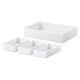 吉川国工業所 タイディアップボックス スターターキット（浅型4点） ホワイト TDS-03_W 1セット