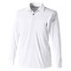 TS DESIGN ドライロングスリーブポロシャツ ホワイト 6L 6075-5-6L 1着（直送品）