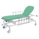 【軒先渡し】高田ベッド 手動GSストレッチャー D型 25253701 ビニルレザーライトグリーン TB-1521(65X48-86CM) 1台（直送品）