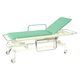 【軒先渡し】高田ベッド 手動昇降式GSストレッチャー100背上付24319401ビニルレザーライトグリン TB-626(60X200X48-86)（直送品）