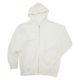 ボンマックス 10オンス フードジップパーカ(裏パイル) ホワイト LL MS2134 1枚（直送品）
