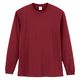 ボンマックス 5.6オンスハイグレードロングスリーブTシャツ(カラー) バーガンディ XL MS1612 1枚（直送品）