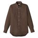 ボンマックス オックスフォード長袖シャツ ブラウン M FB4510U 1枚