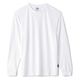 ボンマックス 4.3オンスドライロングスリーブTシャツ(ポリジン加工) ホワイト XXL MS1609 1枚（直送品）