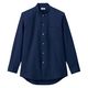 ボンマックス メンズスタンドカラー長袖シャツ ネイビー L FB5051M 1枚