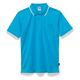 ボンマックス ライン入りベーシックドライポロシャツ(ポリジン加工) ターコイズ 5L MS3121 1枚（直送品）