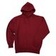 ボンマックス 10オンス フードプルパーカ(裏パイル) バーガンディ LL MS2135 1枚（直送品）