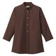 ボンマックス レディススタンドカラー七分袖ブラウス ブラウン 15号 FB4047L 1枚（直送品）