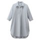 ボンマックス シャツワンピース グレー 5号 FM8002L 1枚（直送品）