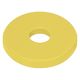 【軒先渡し】高田ベッド 円座クッション 25284900 ビニルレザーイエロー TB-1449(40X5CM) 1個（直送品）