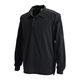TS DESIGN 3075-95-6L 長袖ポロシャツ ブラック 6L 1着（直送品）