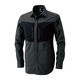 TS DESIGN ハイブリッドストレッチシャツ ブラック×チャコールグレー L 84605-92-L 1着（直送品）
