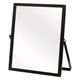 永井興産 アルミフレーム卓上ミラー スクエア（S）ブラック 幅170×奥行10×高さ200mm NK-246 1個