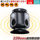 ベスト・アンサー 撃退器 220度 ブラック 2台セット aut-059-2p 1セット(2台入)