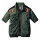 【ファン付きウェア】バートル 半袖ブルゾン（服単品） エアークラフト ミルスグリーン L AC2016-14-L 1枚