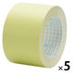 【並行輸入品】ニチバン 製本テープ（再生紙） ロールタイプ 幅50mm×10m パステルレモン BK-5030 1セット（1巻×5）