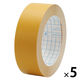 【並行輸入品】ニチバン 製本テープ（再生紙） ロールタイプ 幅25mm×10m 黄 BK-252 1セット（1巻×5）
