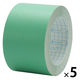 【並行輸入品】ニチバン 製本テープ（再生紙） ロールタイプ 幅50mm×10m パステルグリーン BK-5031 1セット（1巻×5）