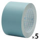 【並行輸入品】ニチバン 製本テープ（再生紙） ロールタイプ 幅50mm×10m パステルブルー BK-5032 1セット（1巻×5）